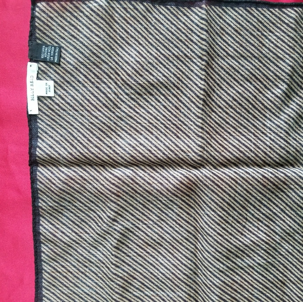 COPY - Billy Reid Heirloom Stripe Pocket Square